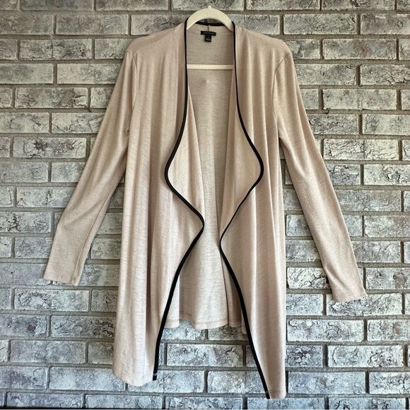 Ann Taylor Open Front Waterfall Cardigan - Size S - Picture 1 of 4